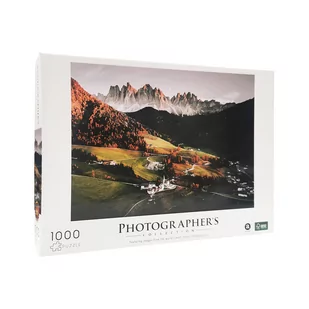 ph_Puzzle miasteczko góry - Puzzle - miniaturka - grafika 1