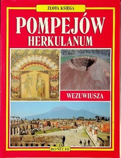 Złota księga Pompejów Herkulanum Wezuwiusza - Przewodniki - miniaturka - grafika 1