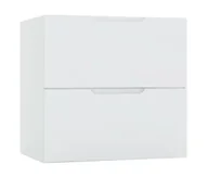 Szafki łazienkowe - Jasnoszara szafka łazienkowa z szufladami 60 cm połysk C8-C93 - miniaturka - grafika 1