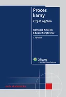 Podręczniki dla szkół wyższych - Proces karny. Część ogólna - miniaturka - grafika 1