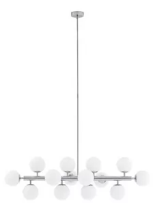 Kaspa : Lampa wisząca Cumulus 1 srebrna 10751143 - Lampy sufitowe - miniaturka - grafika 1