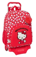 Plecaki szkolne i tornistry - Safta HELLO KITTY ICONIC - Duży plecak szkolny z wózkiem, plecak dziecięcy, plecak dziecięcy, odpowiedni do wózka, idealny dla dzieci w wieku szkolnym, wygodny i wszechstronny, jakość i wytrzymałość, - miniaturka - grafika 1