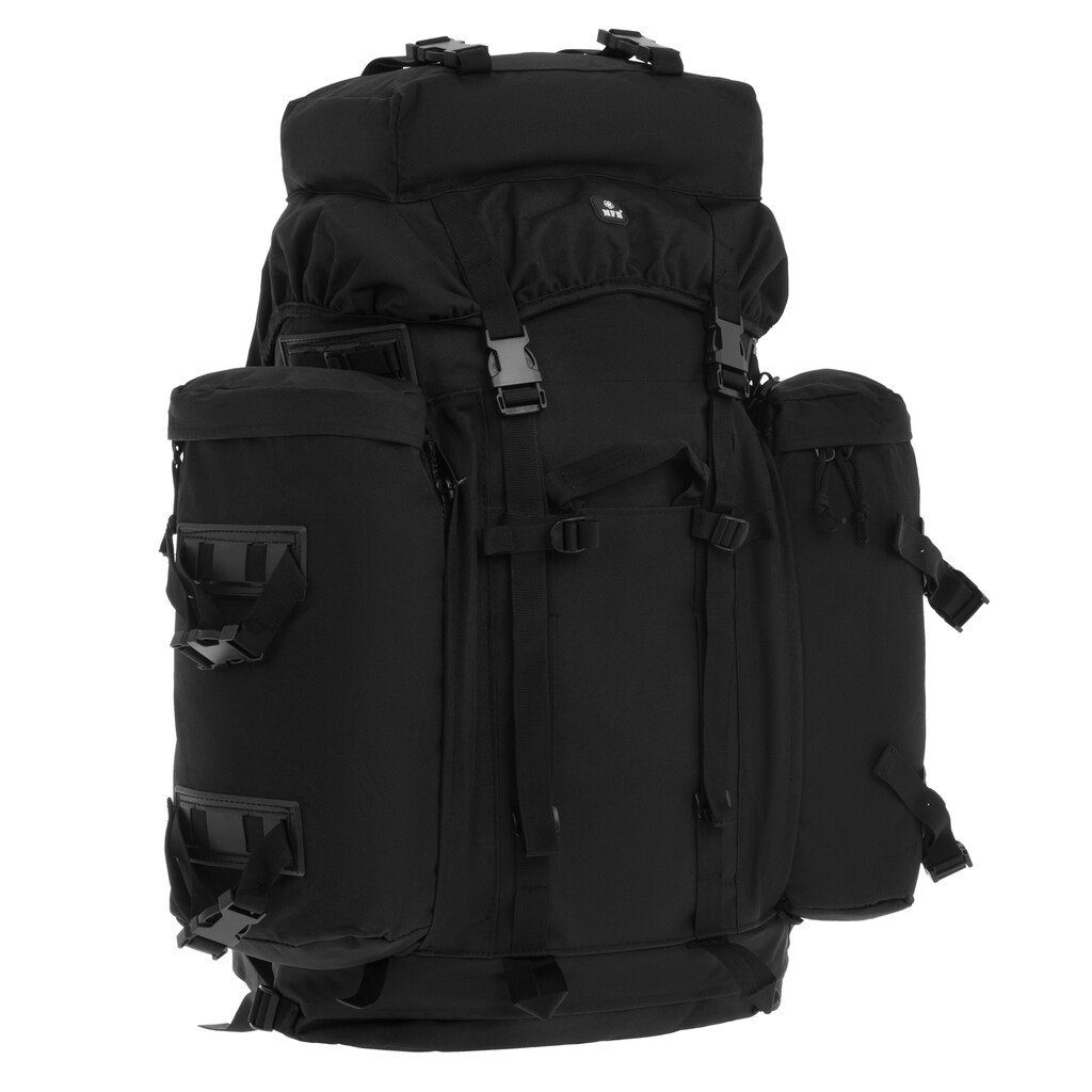 Plecak wojskowy taktyczny Mfh Bw Mountain 80 l Black