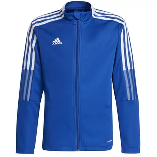 Odzież sportowa dziecięca - Adidas, Bluza TIRO 21 Track Jacket Junior GM7315, 140 cm - grafika 1