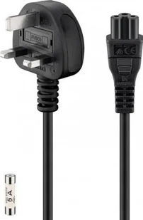 Kabel zasilający ACC Power cable 1.8m, UK power plug > IEC C5 jack mickey - 2-UK_IEC_5 - Kable - miniaturka - grafika 1
