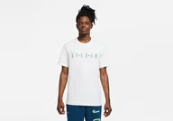 Koszulki męskie - Nike Air Jordan Sport Dna Crew Tee White - miniaturka - grafika 1