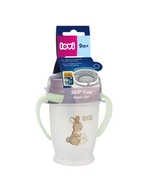 Kubki dla dzieci - Lovi Kubek 360° Night&Day Rabbit świecący w ciemności 250 ml - miniaturka - grafika 1