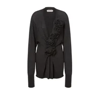 Dresy damskie - maglie donna alberta ferretti - maglia - grigio - miniaturka - grafika 1