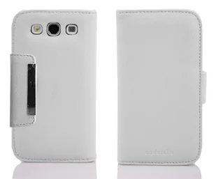 Cadorabo Etui do Samsung Galaxy S3 / S3 NEO Etui ochronne w kolorze białym Etui na telefon komórkowy Etui magnetyczne - Etui i futerały do telefonów - miniaturka - grafika 1