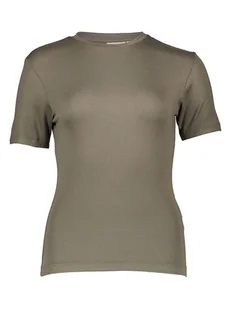 Vila Koszulka w kolorze khaki - Koszulki i topy damskie - miniaturka - grafika 1