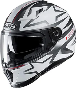 Kask motocyklowy HJC i70 CRAVIA MC10SF, szary/biały, S - Kaski motocyklowe - miniaturka - grafika 1