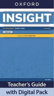 Insight Second Edition. Pre-Intermediate. Teacher's Guide + Digital Pack - Książki do nauki języka angielskiego - miniaturka - grafika 1