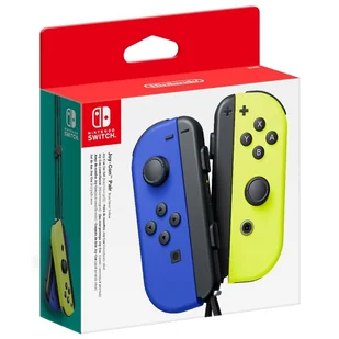 Bezdrátový ovladač Nintendo Joy-Con Pair Blue/Neon Yellow - Akcesoria do Nintendo - miniaturka - grafika 1