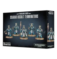 Gry bitewne - Thousand Sons Scarab Occult Terminators (43-36) GamesWorkshop 43-36 - miniaturka - grafika 1