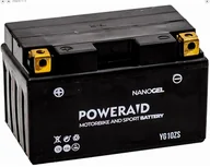 Akumulatory motocyklowe - AKUMULATOR POWERAID ŻEL 12V 8.6AH YG10ZS YTZ10-BS - miniaturka - grafika 1