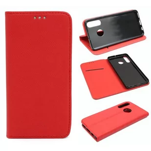Etui Do Huawei P30 Lite Mar-L21 Smart Magnet Czerwony Case Pokrowiec - Etui i futerały do telefonów - miniaturka - grafika 1