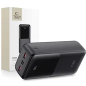 Powerbanki - Powerbank TECH-PROTECT PB03 30000 mAh 22.5W Czarny - miniaturka - grafika 1