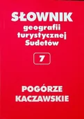 Nauki przyrodnicze - Słownik geografii turystycznej Sudetów 7 Pogórze Kaczawskie - miniaturka - grafika 1