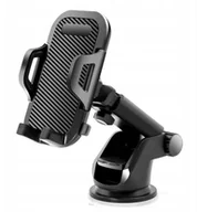 Uchwyty samochodowe do telefonów - UCHWYT DO SAMOCHODU NA TELEFON SZYBĘ DESKĘ KOKPIT SAMOCHODOWY HOLDER MOCNY - miniaturka - grafika 1