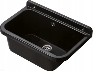 HYDROLAND ZLEW.50 CZARNY Komora gospodarcza czarny 50X34X21 - Zlewy i komory gospodarcze - miniaturka - grafika 1