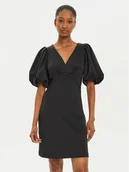 Sukienki - Rinascimento Sukienka koktajlowa CFC0119830003 Czarny Regular Fit - miniaturka - grafika 1