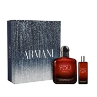 Zestawy perfum męskich - Armani Emporio Armani Stronger With You Parfum, zestaw prezentowy dla mężczyzn z zapachami Zestawy perfum 1 ct Męskie - miniaturka - grafika 1