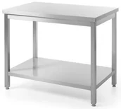 Stoły gastronomiczne - Hendi Stół centralny z półką Bistro Line 1400 x 600 811535 - miniaturka - grafika 1