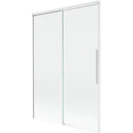 Parawany nawannowe - Mexen Rox parawan nawannowy 2-skrzydłowy rozsuwany 120 x 150 cm, transparent, biały - 8C9-120-001-20-00 - miniaturka - grafika 1