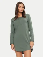 Bielizna nocna - Hunkemöller Koszula nocna 206559 Zielony Regular Fit - miniaturka - grafika 1
