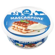 Sery - Carrefour Classic Mascarpone 250 g - miniaturka - grafika 1