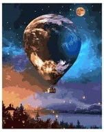 Malowanie po numerach - Malowanie po numerach - Gwiezdna kula 40x50cm - Twoje Hobby - miniaturka - grafika 1