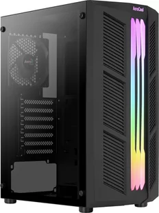 AEROCOOL PGS PRIME-G-BK-v1 RGB czarna - Obudowy komputerowe - miniaturka - grafika 1