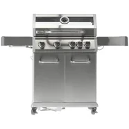GRILL GAZOWY 4+1 STAL NIERDZEWNA 14,2KW, Z SZYBĄ