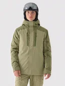 Kurtki narciarskie - 4F Kurtka narciarska w kolorze zielonym - miniaturka - grafika 1