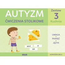 WIR Autyzm ćwiczenia stolikowe. Zestaw kuchnia+blok Agnieszka Bala - Pedagogika i dydaktyka - miniaturka - grafika 2