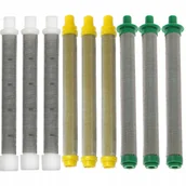 Pozostałe narzędzia pneumatyczne - 9X FILTR PALUSZKOWY 30 60 100 MESH DO AGREGATU PISTOLET MALARSKI AGREGAT XL - miniaturka - grafika 1