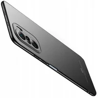 Etui i futerały do telefonów - MSVII Etui Xiaomi POCO F3 / Mi 11i matowe czarne - miniaturka - grafika 1