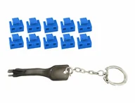 Kontrola dostępu - Microconnect MC-RJ45PORTBLOCK-B bloker portów - miniaturka - grafika 1