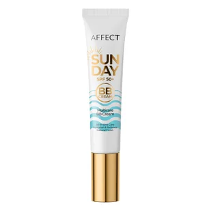 Affect SunDay Krem BB do twarzy SPF50, Medium - Kremy BB - miniaturka - grafika 1