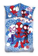 Pościel dla dzieci - Pościel Spiderman 160x200 Pająk Marvel - miniaturka - grafika 1
