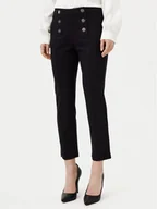 Spodnie damskie - Motivi Chinosy P039Q003467N Czarny Slim Fit - miniaturka - grafika 1