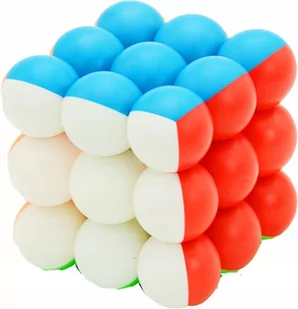 Oryginalna Kostka Rubika Yj Yuanzhu 3X3X3 + Podstawka - Łamigłówki - miniaturka - grafika 1