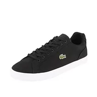 Trampki męskie - Lacoste 45CMA0054, Vulcanized Trampki męskie, BLK/WHT, 46.5 EU, Blk Wht, 46.5 EU - miniaturka - grafika 1