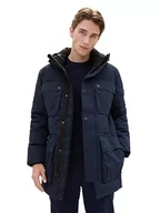 Kurtki męskie - TOM TAILOR parka męska, 10668 - Sky Captain Blue, XL - miniaturka - grafika 1