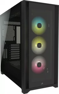 Obudowa komputerowa Corsair iCUE 5000X RGB TG, Mid Tower, Black - Obudowy komputerowe - miniaturka - grafika 2