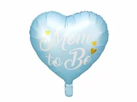 Baby shower i roczek - PartyDeco Balon foliowy Mom to Be, 35cm, niebieski FB92-001 [16314884] - miniaturka - grafika 1