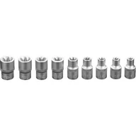 Klucze i nasadki - NEO-TOOLS Zestaw kluczy nasadowych Torx E10 - E24, 9 szt. 08-649 - miniaturka - grafika 1