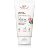 Kremy do twarzy - Green Pharmacy Cactus & Squalane Day Face Cream krem nawilżający na dzień 50 ml - miniaturka - grafika 1