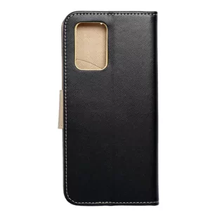 OEM Kabura Fancy Book Do Xiaomi Redmi 10 Czarny / Złoty - Etui i futerały do telefonów - miniaturka - grafika 1