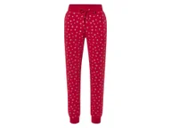 Spodnie sportowe damskie - esmara® Spodnie dresowe damskie z motywem świątecznym (S (36-38), Czerwony) - miniaturka - grafika 1